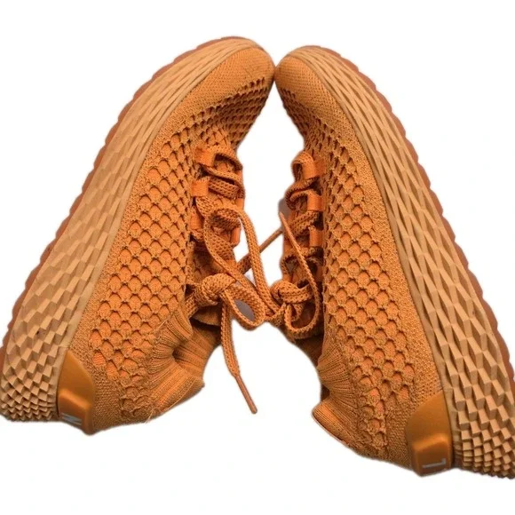 NOBULL Allday Knit Neon Orange Running Sneakers Workout Gym Mens 7.5 US Womens 9 - Picture 7 of 12